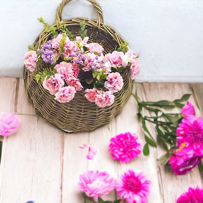 Hand Made Wicker Rattan Basket