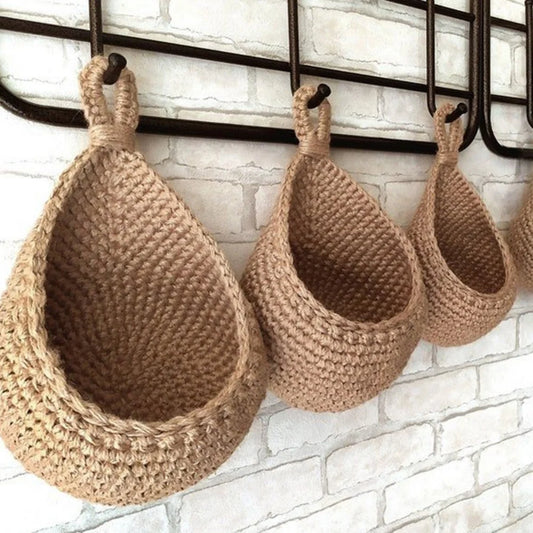 Wall Hanging Fruit Basket Organiser