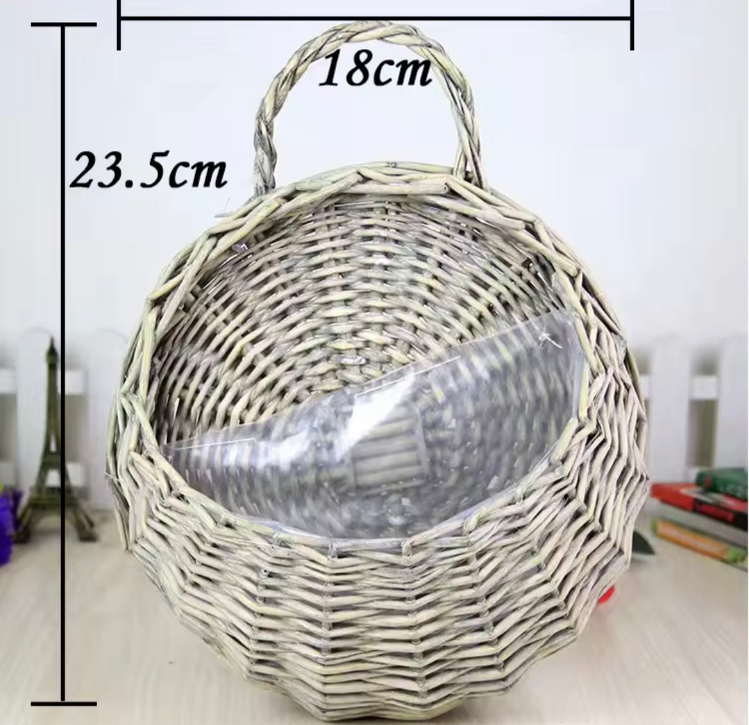 Hand Made Wicker Rattan Basket